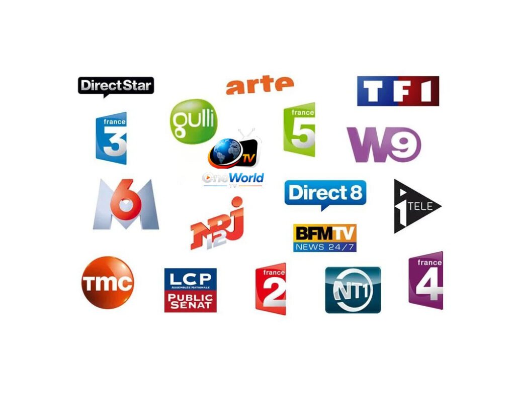 les logos des chaines de la tnt